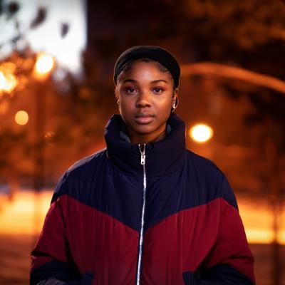 Signature Short Hooded Coat